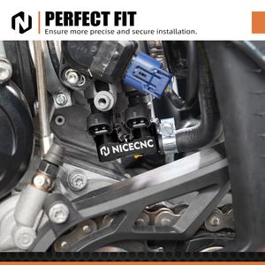 Connecteur de rail de carburant à haut débit NICECNC TBI pour KTM EXC 300 EXC 250 XCW 300 Husqvarna TE 300 TE 250 <span class=keywords><strong>GasGas</strong></span> <span class=keywords><strong>EC</strong></span> 300 <span class=keywords><strong>EC</strong></span> 250 2024-2025 - Product Image 6