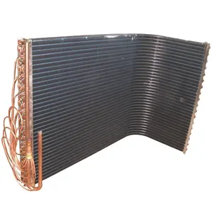 Refrigeration island Copper tube condenser commercial air conditioner L condenser