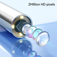 Mini caméra numérique HD pour inspection visuelle des oreilles, kit d'outils de nettoyage d'oreilles sans fil WIFI 1-4X
