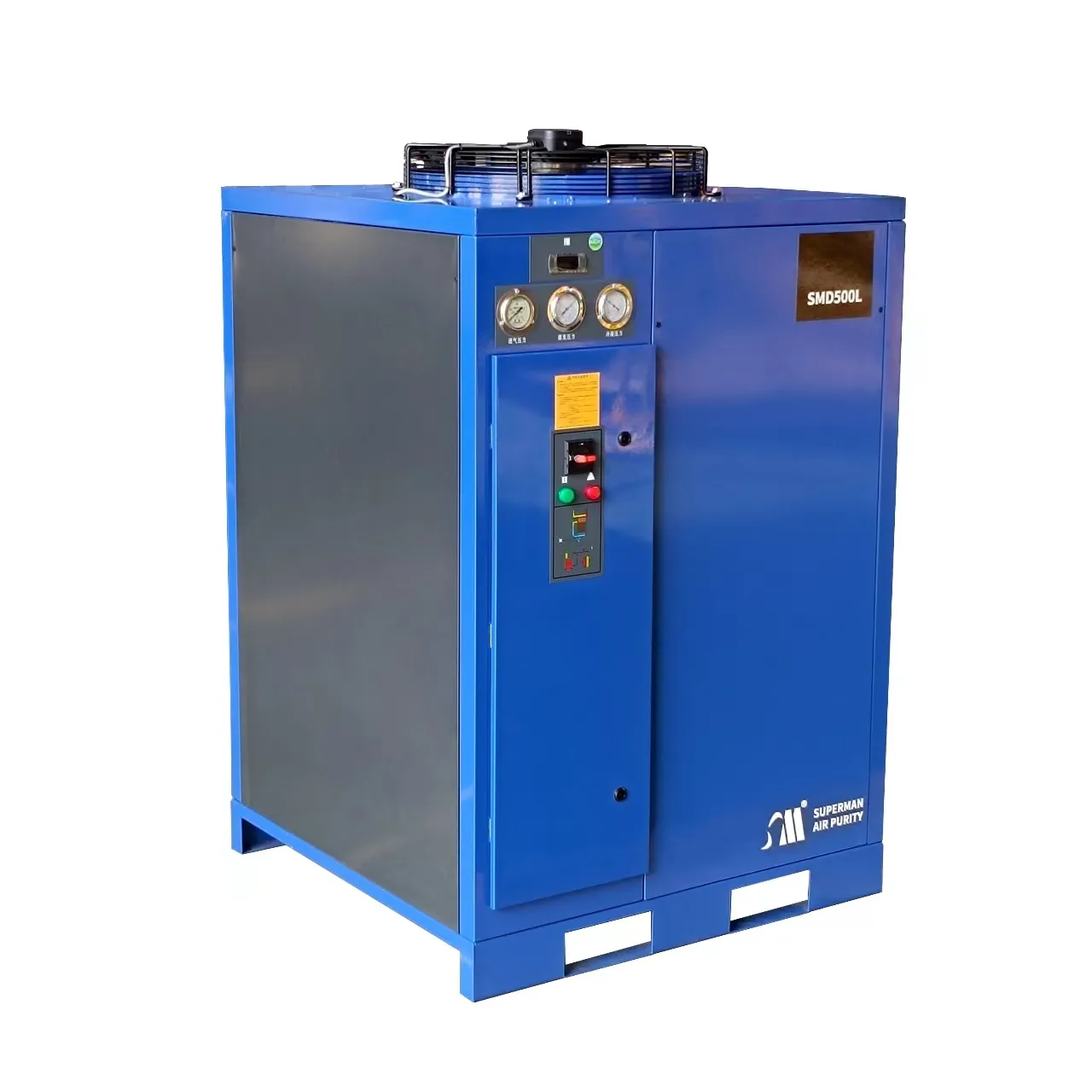 50m3/min R407C R410A air desiccant electric control system compressor screw air compressor with air dryer