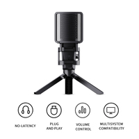 Zealsound 2024 OEM Factory mic Kit de microphone à condensateur USB pour enregistrement professionnel