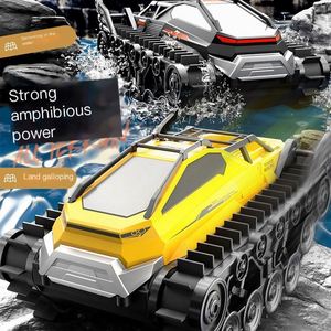 <span class=keywords><strong>Carro</strong></span> <span class=keywords><strong>Armato</strong></span> RC Impermeabile 2.4GHz, Veicolo Corazzato ABS ad Alta Velocità per Tutti i Terreni con Caricabatterie per Bambini - Product Image 2