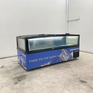 Équipement de réfrigération pour supermarchés commerciaux, congélateur combiné en îlot, vitrine de congélation - Product Image 1