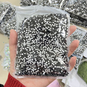 คริสตัลสโตนแบบหลังแบน Whatstone SS3-SS50 ไม่ใช่แบบ Hotfix คริสตัลแก้ว Rhinestone ขายส่ง สำหรับสติ๊กเกอร์ติดเล็บ DIY ทำเล็บ 3 มิติ - Product Image 3