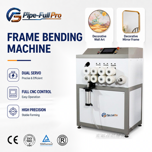 เครื่องดัดมุมโครงอะลูมิเนียม CNC แบบเซอร์โว มัลติโรลเลอร์ สำหรับกระจก รูปภาพ งานตกแต่งผนัง และการขึ้นรูปกรอบงานศิลปะ - Product Image 1