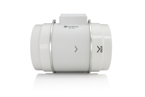 Inline <span class=keywords><strong>Duct</strong></span> với điều khiển tốc độ HF-200PE Quạt thông gió OEM 8 inch Nhựa DC động cơ Trắng AC quạt nhựa công ty Trung Quốc IP44 - Product Image 6