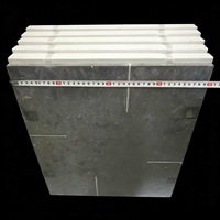 Plaque réfractaire en SiC résistante à la chaleur pour fours industriels avec service de découpe, taille personnalisable