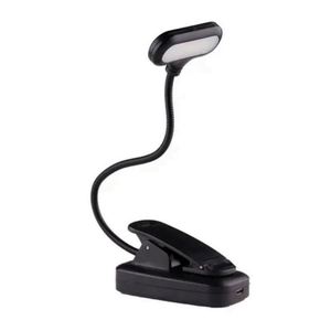 LED Eye Protection Eco-Friendly Modern Book <b>Night</b> <b>Light</b> Adjustable Mini Clip-On Study Desk Lamp <b>USB</b> Charging Flexible Travel - Product Image 6