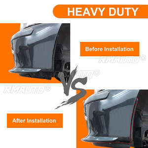 Par de molduras de guardabarros para BMW Serie 5 E39 M5 1995-2003, revestimiento del panel antisalpicaduras del parachoques delantero M, cubierta de rueda izquierda y derecha, ABS - Product Image 3