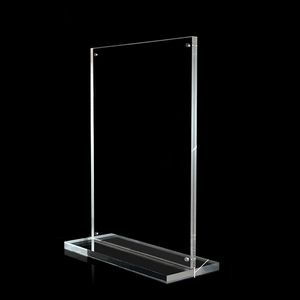 Nhà Máy Tùy Chỉnh Logo A3 A4 A5 Dọc Bảng Top Display Khối Đứng Giá Khung <span class=keywords><strong>Menu</strong></span> <span class=keywords><strong>Acrylic</strong></span> Kinh Doanh Đăng Chủ Với Nam Châm - Product Image 1
