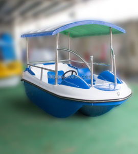 6 personnes solaire fibre de verre double corps flottant électrique divertissement touristique croisière location location <span class=keywords><strong>bateau</strong></span> avec moteur électrique - Product Image 6