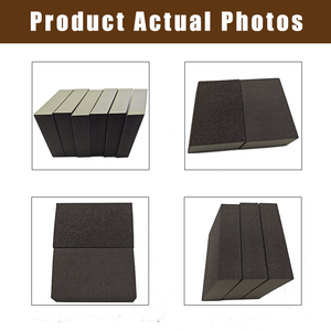 บล็อกฟองน้ำขัดเงาแบบสองด้าน บล็อกฟองน้ำขัดเงาแบบมุมเอียง สำหรับขัดมุมรูปทรงเพชร รูปทรงสี่เหลี่ยมคางหมู และรูปทรงสี่เหลี่ยมขนาน - Product Image 4