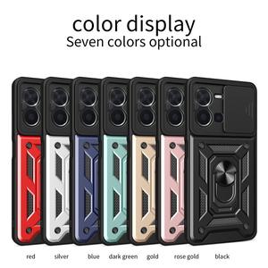 เคสโทรศัพท์ป้องกันเลนส์สไลด์แม่เหล็กแข็งแรงสำหรับ <span class=keywords><strong>VIVO</strong></span> X80 Lite V29 V27 V23 V21 Y91 Y95 Y76 Y55 Y36ฝาครอบป้องกันการตก - Product Image 6