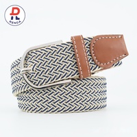 Ceinture élastique en tissu pour hommes, sans boucle, confortable, pour tournoi de golf, classique, durable, ajustement confortable, vente en gros