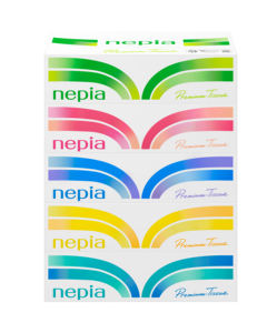 Papier mouchoir facial en boîte écologique doux en pulpe vierge de qualité supérieure japonaise 2 plis en gros - Product Image 2