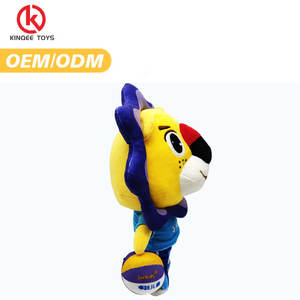 Personalizada León Peluche Fútbol Copa Mundial de Fútbol Personalizada León Juguetes de peluche - Product Image 2