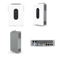 Onduleur solaire hybride biphasé 12 kW en stock aux États-Unis, 48 V CC vers 120 V/240 V, double entrée PV MPPT, 500 V max PV, 250 A, certification UL1741