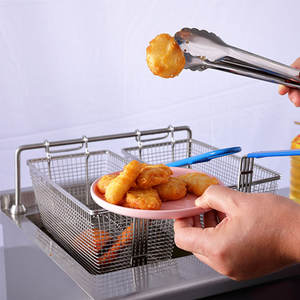 3500W singolo serbatoio doppio cestello di frittura a induzione commerciale friggitrice di tacchino per ristorante stallo Cafe - Product Image 5