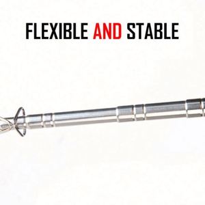 เสาธงนำเที่ยวแบบยืดหดได้ ทำจากสแตนเลส ขายส่ง พกพาสะดวก ทนทาน เป็นมิตรกับสิ่งแวดล้อม - Product Image 5