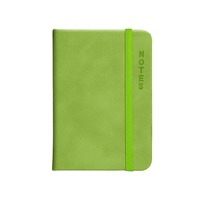 Mini Libreta de Bolsillo Personalizada con Cubierta de Cuero PU y Cierre Elástico para Regalo Promocional y Notas Diarias
