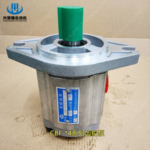 Pompe à engrenages série CBF E4 en alliage d'aluminium, montage à bride, alimentation en huile hydraulique, arbre vertical, entraînement électrique - Product Image 4