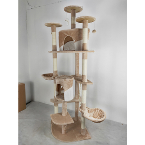 <span class=keywords><strong>Grand</strong></span> <span class=keywords><strong>arbre</strong></span> à <span class=keywords><strong>chat</strong></span> de luxe, accessoires de maison, vente en gros, livraison gratuite - Product Image 3