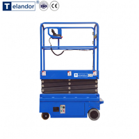 Promotion : Mini-élévateur mobile compact à ciseaux 3m 240kg pour l'entretien des supermarchés, OEM disponible