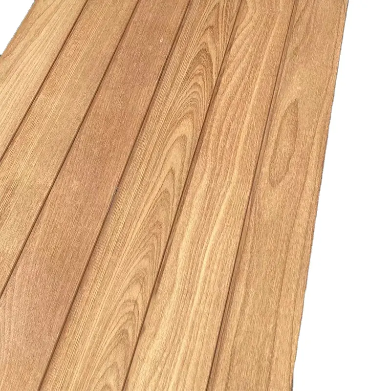 YKS Affordable Price Exterior Decoration Iroko Decking Outdoor Solid Hardwood Flooring Natural Color Teak Wood Cumaru