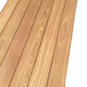 YKS prezzo accessibile decorazione esterna <span class=keywords><strong>Iroko</strong></span> Decking esterno in legno massiccio pavimento in legno naturale colore Teak legno Cumaru - Product Image 1