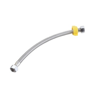 LIRLEE <span class=keywords><strong>Tuyau</strong></span> d'<span class=keywords><strong>arrosage</strong></span> d'eau chaude pour salle de bain en acier inoxydable tressé en or avec <span class=keywords><strong>robinet</strong></span> de <span class=keywords><strong>cuisine</strong></span> - Product Image 4