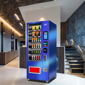 Distributeurs automatiques de boissons et de snacks en libre-service sans pilote commerciaux 24 heures sur 24 avec fonction SDK - Product Image 1