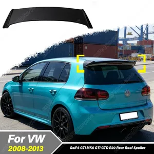 Pour Golf 6 MK6 GTD R20 2009 2010 2011 2012 2013, kit de carrosserie, décoration de spoiler arrière supérieur pour automobile - Product Image 1
