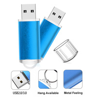 Clé USB en gros LOGO personnalisé cadeau pouce clé USB en métal coloré clé USB 2.0 1GB 2GB 4GB 8GB 16GB 32GB 64GB