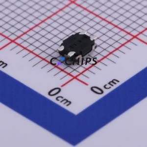 TBFF22KQR Tactile Switch SMD Switch Single Pole Single Throw Rectangle Button Vertical Mount 2.9mm - Product Image 2