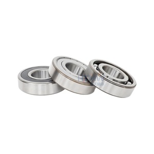 ตลับลูกปืนเม็ดกลมร่องลึก Htmw 6200zz 2rs ขนาด 10x30x9 มม. ฝาครอบยางเหล็ก อุปกรณ์ออกกำลังกาย - Product Image 1