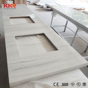 Prefabricada piedra sintética superficie sólida de piedra de cuarzo encimeras de cocina - Product Image 3