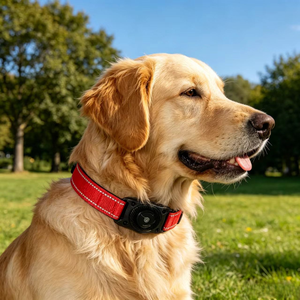 Collar GPS para Perros y Gatos, Certificado por <span class=keywords><strong>Apple</strong></span> Find My, Resistente al Agua IP68, Antipérdida, Reflectante, Ajustable, Tallas S, M, L - Product Image 1