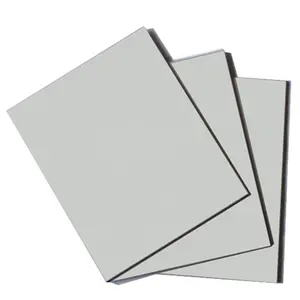 2mm 3mm 4m Aluminium blech pvdf acp Blatt für Wand verkleidung aus Aluminium Tür blech