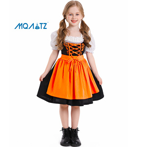 Disfraz de Chica de <span class=keywords><strong>la</strong></span> Cerveza para el Oktoberfest, Vestido de Cosplay Bávaro para Niñas, Inspirado en TV y Cine para Halloween - Product Image 1