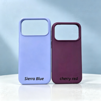 Coque de téléphone en silicone liquide résistant aux chocs pour iPhone 18 Pr Max, couleur personnalisée, coque arrière protectrice pour iPhone 16 15 14 Xr Xs
