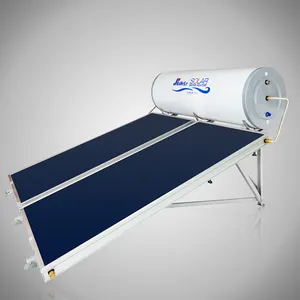 JIADELE 150L wärmender solar-wassererwärmersystem für zuhause pannello solare termico emaillierte flachplatte solar-wassererwärmer