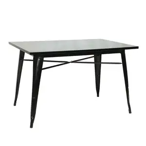Restaurant Furniture Kitchen Table For Restaurants Metal Top And Legs Dining Tables