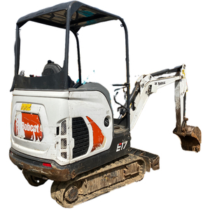 Bobcat 1.7ton Mini Escavadeira E17 Segunda Mão Escavadeira Hidráulica em Boas Condições Preço Barato - Product Image 1