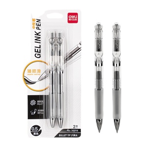 Deli 36012 Druckgel-Stift Carbon Signature 2 Stück 0,5 Hochwertig Erstklassige Qualität - Product Image 1