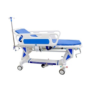 Cama de Transferencia con Altura Ajustable, Barandilla de Aleación de Aluminio, Mobiliario Hospitalario 1930*640*500800, 4 Ruedas, 85 Kg, Diseño Moderno - Product Image 3