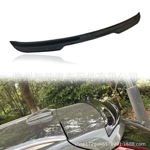 Alerón Trasero Tipo Cola de Pato para Volvo XC60, Negro Brillante, ABS Pintado, Versión Europea 2018+ - Product Image 1
