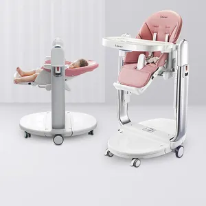 도매 EN14988 다기능 아기 높은 의자 아기 식사 먹이 의자