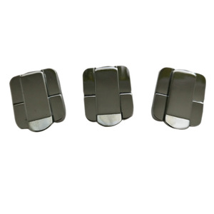 <b>Golf</b> Club Case Hardware Lock Gold Chrome Die-cast Alloy Durable Foshan Made Solid Color A175 - Product Image 5