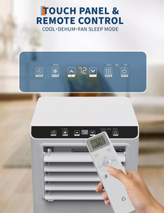 Climatiseur portable de 8 000 <span class=keywords><strong>BTU</strong></span> : unité 3 en 1 avec mode « Suivez-moi », conçu pour les espaces jusqu'à 350 pieds carrés. Minuterie 24 heures - Product Image 4