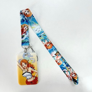 Lanyards de Anime de una Pieza al por Mayor, Correas para el Cuello, Porta Tarjetas, Llaveros para Gimnasio, Porta Llaves, Cuerda para Colgar DIY, Llaveros - Product Image 1